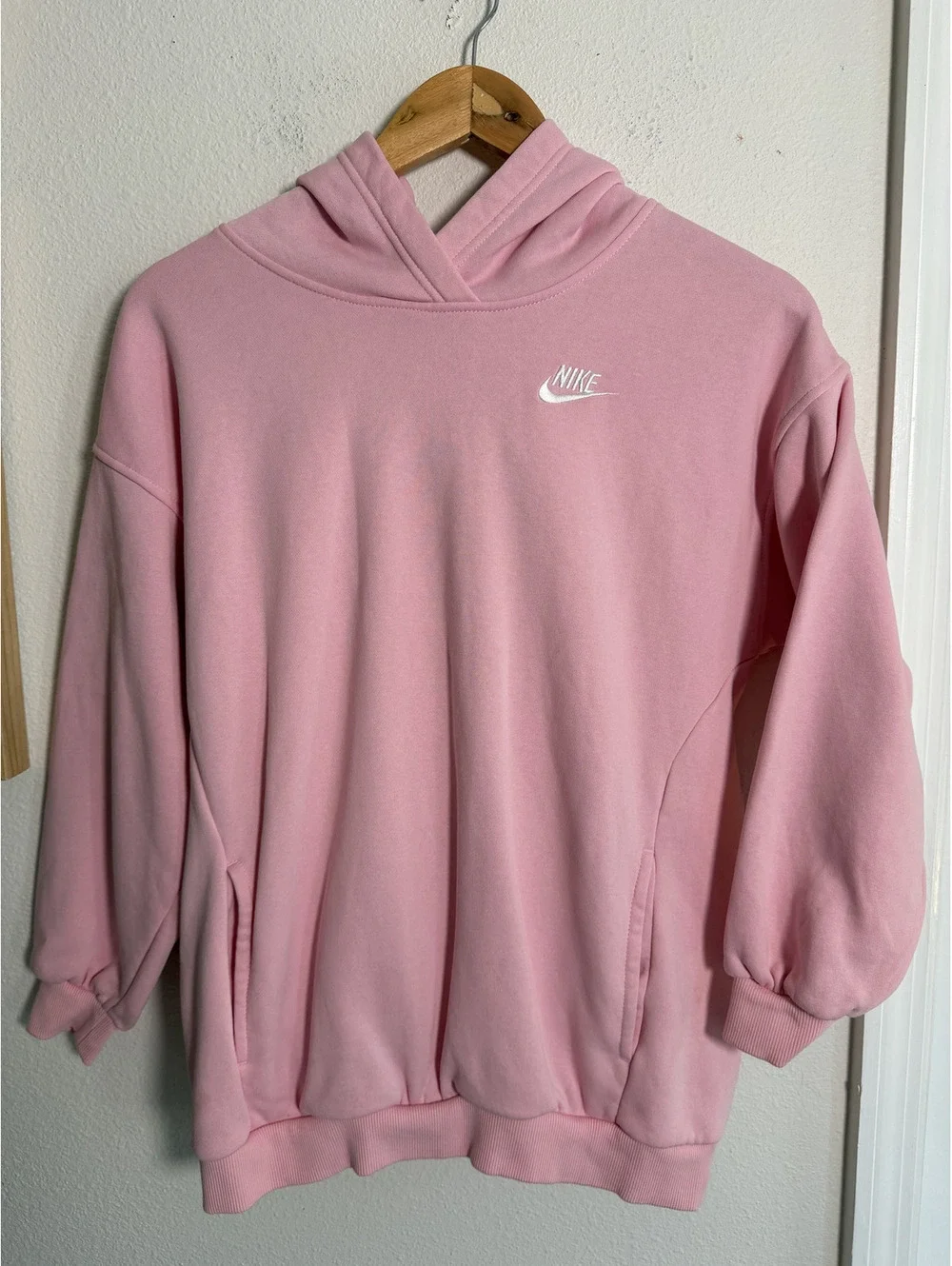 Nike Pink Pullover Hoodie